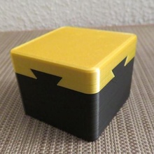 caja imposible sd tarjeta 3d print model - Mito3D