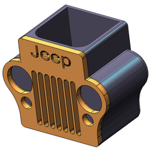 box jeep objects games usb 3d print model - Mito3D