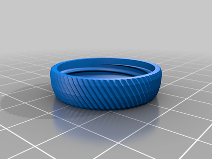 box knurled customized containers  3d print model - Mito3D