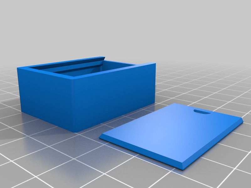 caja tapa artilugio 3D print model - Mito3D