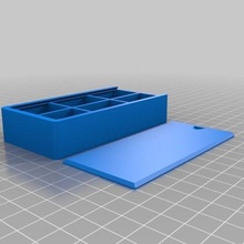 box lid clasifier tool boxes toolbox holders 3d print model - Mito3D