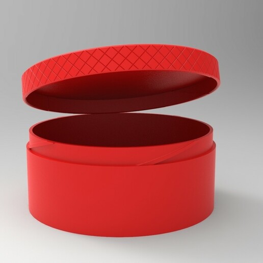 caja tapa tornillo 60 opuesto 3D print model - Mito3D