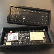 scatola lilygo modulo ttgo t call esp32 sim800l attrezzo elettronica 3d print model - Mito3D