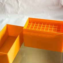box markers pencils organizer lid colors felt-tip pen pencil desk 3d print model - Mito3D