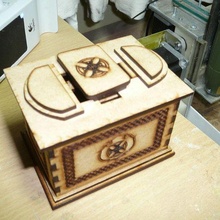caja mecanismo cajas 3d print model - Mito3D