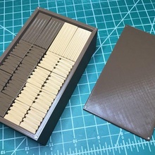 Box minimalistisch Schach Stücke 3d print model - Mito3D