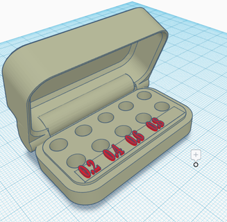 caixa bicos 3d impressora acessórios 3d print model - Mito3D