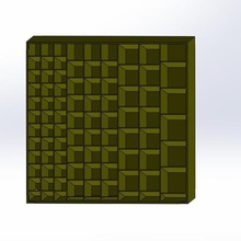 cuadro número 4 plug-in rack conjunto de cuadros sistema pedidos casa estante multi-color pla odering 3d print model - Mito3D