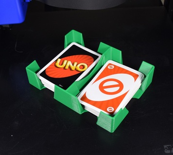 box playing cards card kid kids child games company toy family uno game playful 3d print model - Mito3D