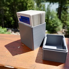 kutu oyun kartları - çift katlı oyuncak aksesuarları kartı kutusu 3d print model - Mito3D