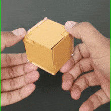 Box Ring Schmuck Lowpoly Spielzeug uniq 3d print model - Mito3D