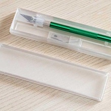 caixa bisturi substituível lâminas ferramenta Ferramentas caso bainha faca ools cortador 3d print model - Mito3D