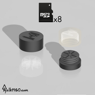 caja sd micro tarjeta 3d print model - Mito3D