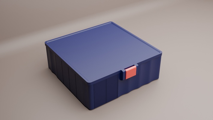 caixa separador casa caixas separadores odenar 3d print model - Mito3D
