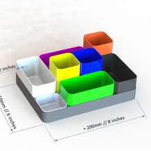 box set useful boxes things home organizer organize 3d print model - Mito3D