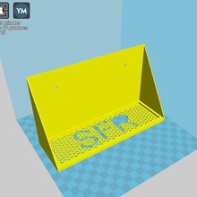 box shelf sfr home 3d print model - Mito3D