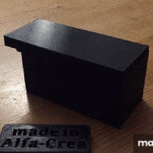 caja corredizo apertura oficina diseño decoración práctica casa artilugio almacenamiento caso funda compartimiento 3d print model - Mito3D