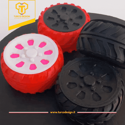 boîte pneu gadget pneus rie roue boite cadeau boxe 3d print model - Mito3D