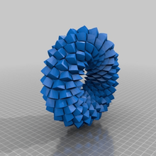 boîte de tore art les mathématiques l'art 3d print model - Mito3D