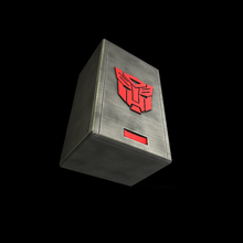 box transformers lid nerd casa porta 3d print model - Mito3D