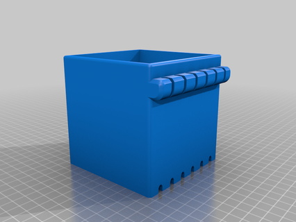 caixa USB suporte computador 3d print model - Mito3D