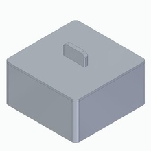 caixa pretende quatro lugares de duas peças a casa o organizador servir amendoim pequenas dos casos armazenamento office 3d print model - Mito3D