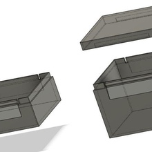 kutuları 3d print model - Mito3D