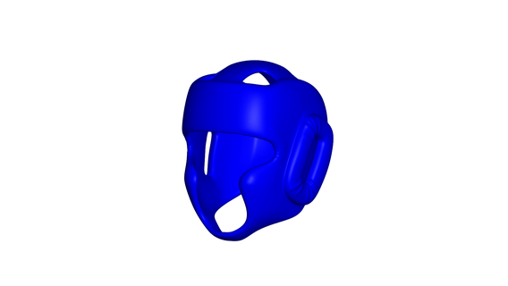 boxe capacete esporte Toque bola 3d print model - Mito3D