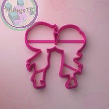 boy girl cookie cutter cutting cake cutters stamps cookiecutter frame bell christmas skates sled deer clay heart love car valentine'sday 3d print model - Mito3D