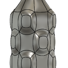 bozzle décor vase art fleurs 3d print model - Mito3D