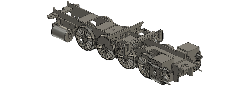 br55 bb 755 valutare 0 1 45 locomotiva telaio vapore cilindro traccia carro treno Ferrovia 3d print model - Mito3D