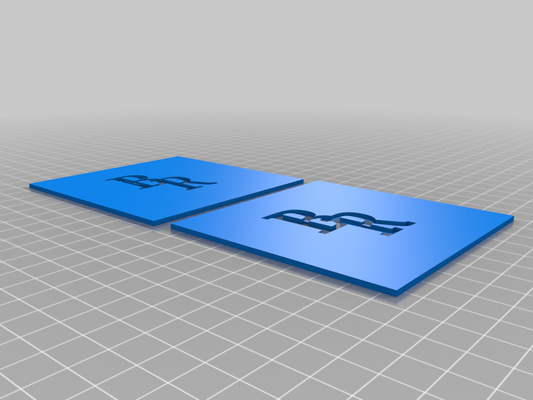br pochoir 3d impression 3d print model - Mito3D
