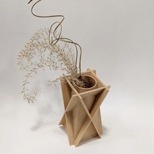entretoise vase minimaliste décoratif décor titulaire soutien géométrique 3d print model - Mito3D