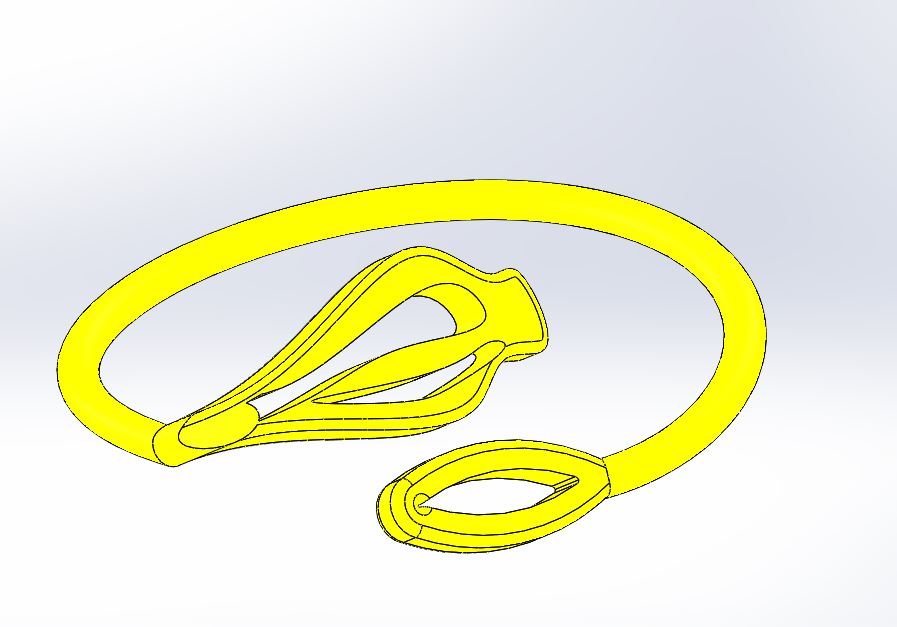 bracelet mode accessoire 3D print model - Mito3D