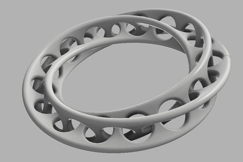 bracelet ring 3d print model - Mito3D