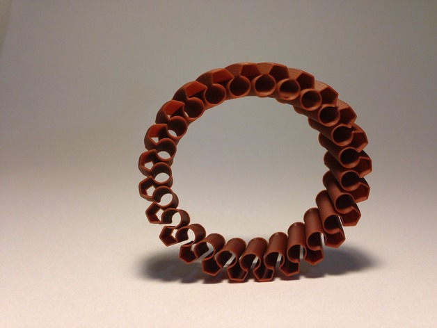 bracelet 3D print model - Mito3D