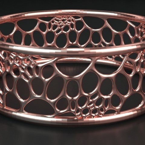 bracelet24 jewelry 3D print model - Mito3D