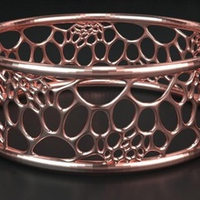 bracelet24 jewelry 3d print model - Mito3D