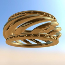 bracelet jewelry bracelets jewlry jewlery 3d print model - Mito3D