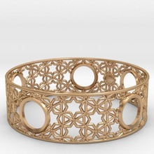 le bracelet bijoux 3d print model - Mito3D
