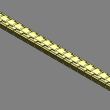 braccialetto gioielli 3d print model - Mito3D