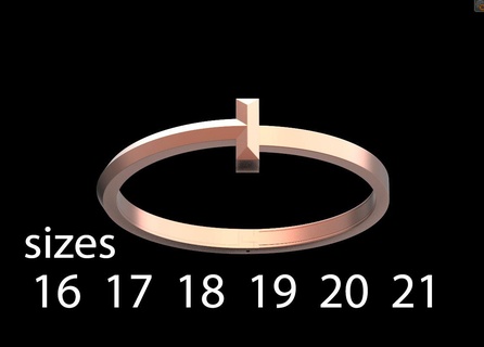 braccialetto tiffany oro squillare pendente collegamento catena orecchini 3d print model - Mito3D