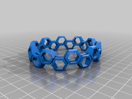 bracelet - customized Jewelry bracelets 3d print model - Mito3D