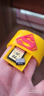 bracelet - superman box edition beach wallet money swim bracelets 3d print model - Mito3D