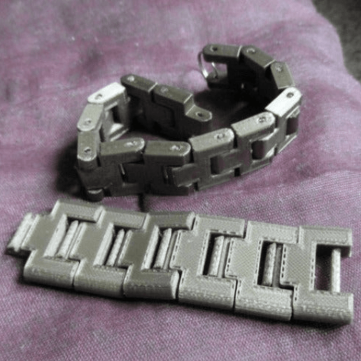 pulseira de corrente jóias pulseiras 3D print model - Mito3D