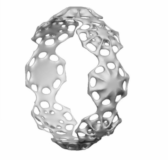 braccialetto corallo gioielleria braccialetto corallo matematica braccialetti gioielleria 3d print model - Mito3D
