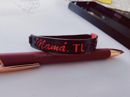 bracelet maman cancer tumeur meilleur vœux espérer bijoux ornements compléments complément bracelets tpu 3d print model - Mito3D