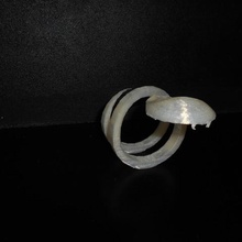 bracelete de cobra jóias personalizado 3d print model - Mito3D