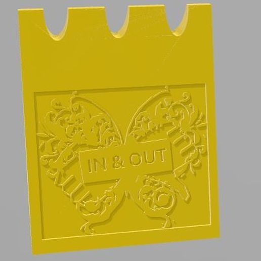 bilezik ayakta durmak logo Porta bilezikler moda giriş 3D print model - Mito3D