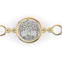 Armband drei Leben Schmuck Halsketten drucken Natur cad obj 3ds stl Silber gold bedruckbar ist Kette schön 3d print model - Mito3D